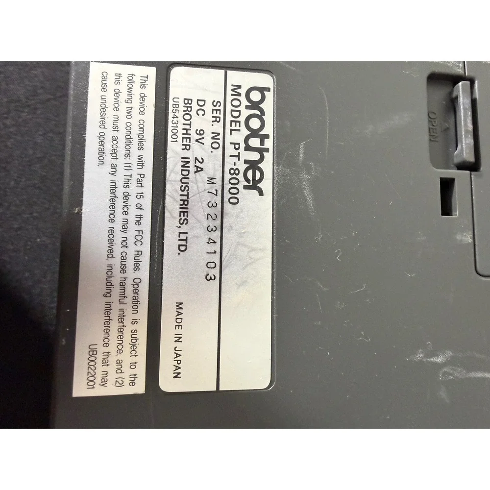 Brother touch xl